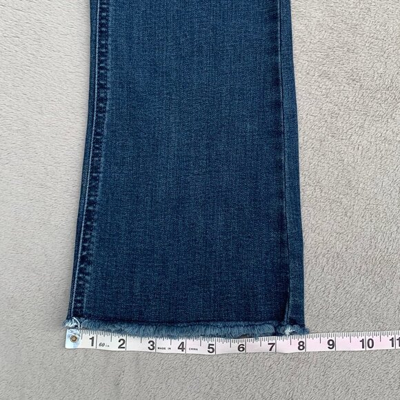 Democracy Women's Boot Cut Jeans - Dark Blue - Picture 9 of 14